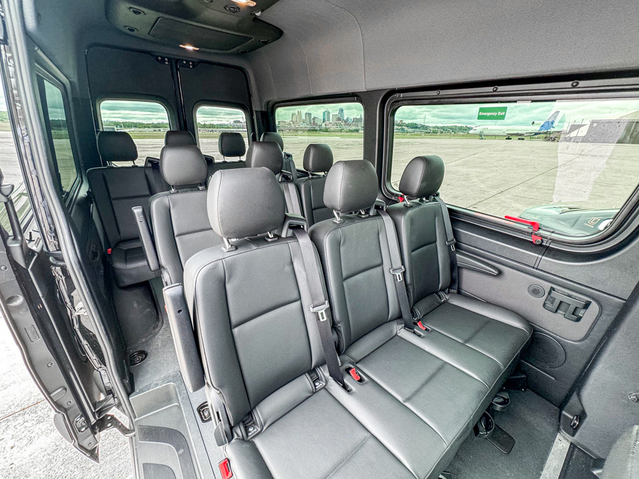 Sprinter Van LEADER Limo Worldwide Chauffeured Services